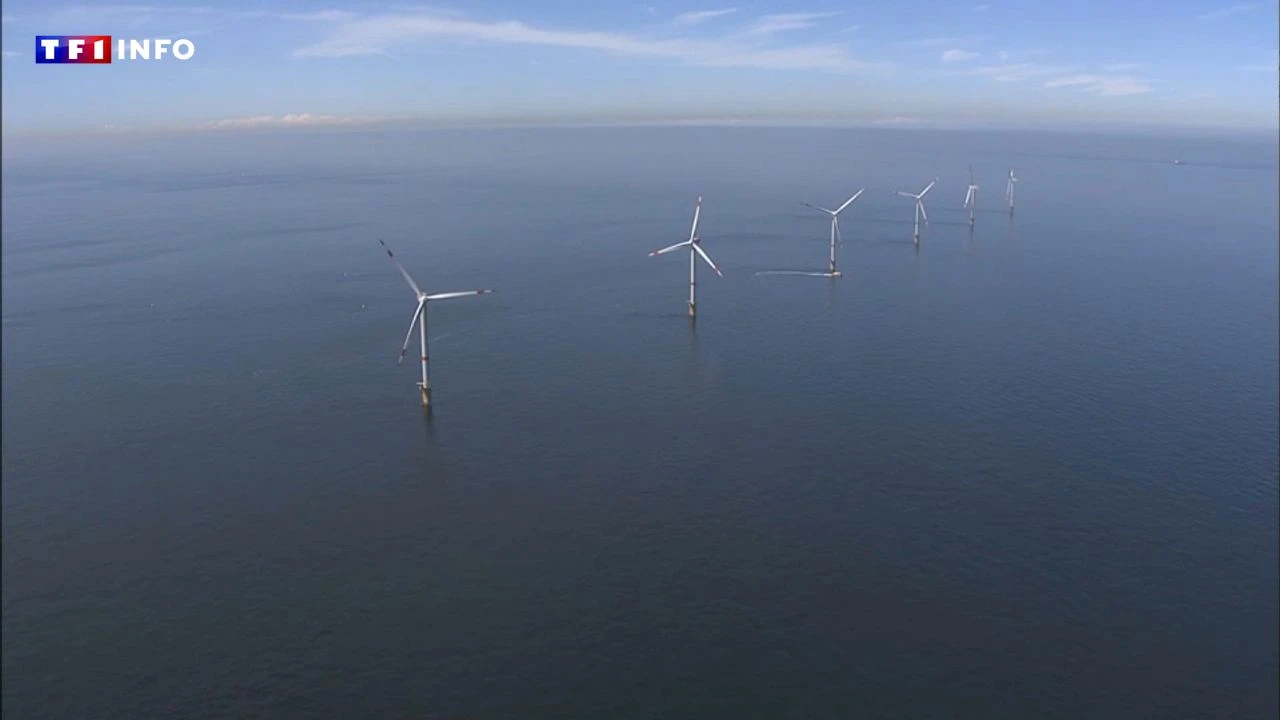 Fin du chantier marin des éoliennes de Saint-Brieuc, un parc capable de produire 9% de l'électricité bretonne