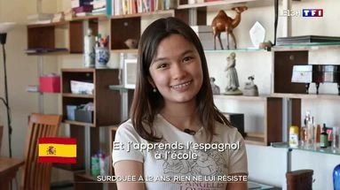 Surdouée à 12 ans, rien ne lui résiste