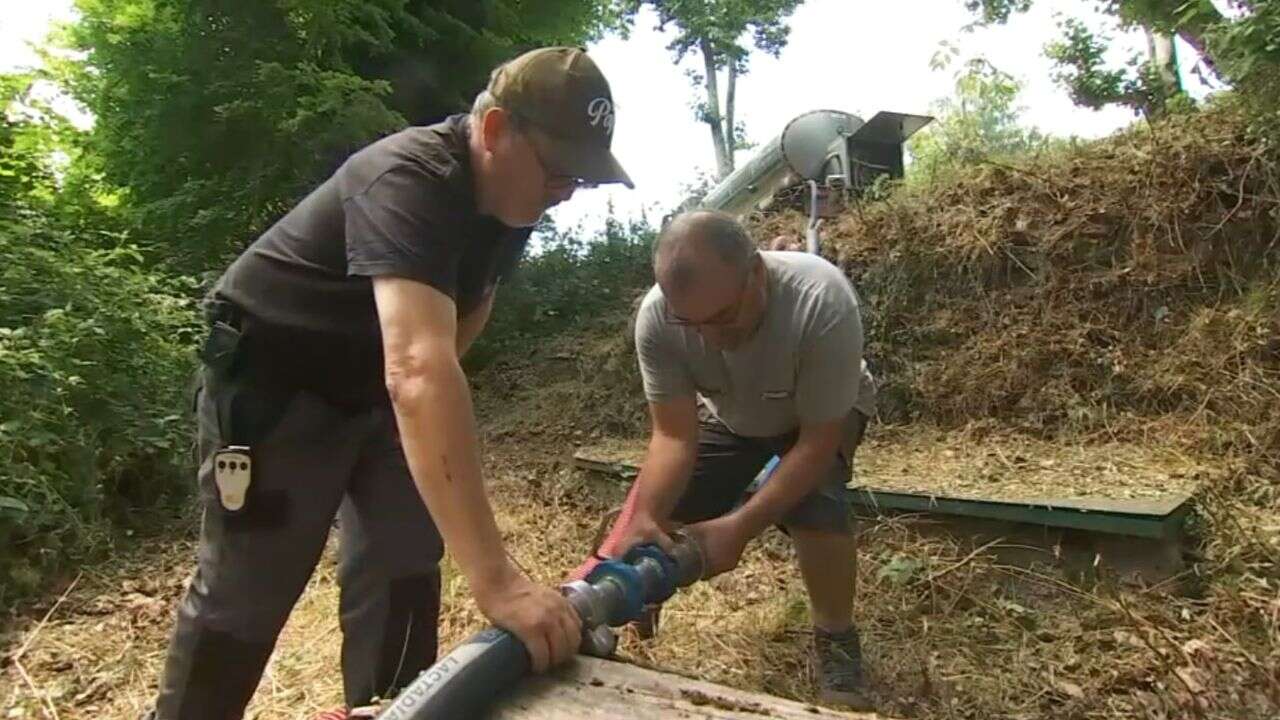 REPORTAGE - Sécheresse dans le Gard : le village d'Alzon vit désormais presque sans eau