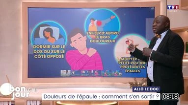Allô le doc : Douleurs de l'épaule, comment s'en sortir ?
