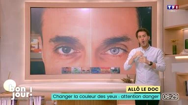 Allô le doc : Changer la couleur des yeux, attention danger