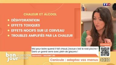 La question du jour : Canicule, attention à ce que vous mangez !