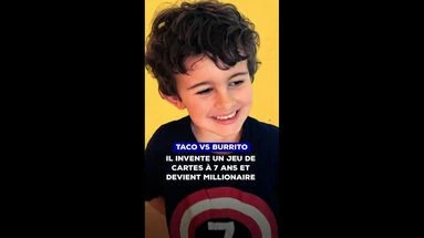 Il invente un jeu de cartes à 7 ans et devient millionaire !