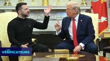 VÉRIF' - Clash Trump-Zelensky : comment des comptes francophones ont participé à 