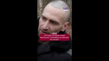 Un tueur en série russe, libéré pour aller combattre en Ukraine, en cavale !