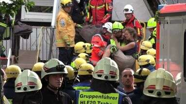 Hôtel effondré en Allemagne : course contre-la-montre pour sauver les victimes toujours coincées sous les décombres