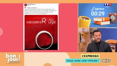 L'expresso : Une bague perdue et retrouvée, Donald Trump déracine un arbre et de l'argent de poche contre des tâches