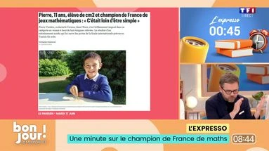 L’expresso : Génie des maths à 11 ans, le n’importe quoi des réseaux sociaux et il boucle un Ironman à 92 ans