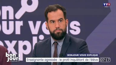 Bonjour vous explique : Enseignante agressée, le profil inquiétant de l'élève