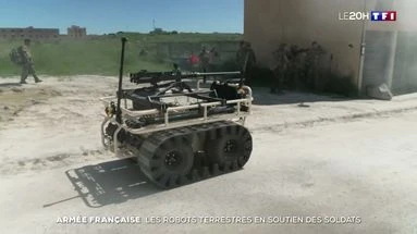 Armée française : les robots terrestres en soutien des soldats