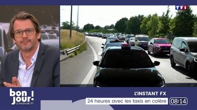 L’instant FX : 24 heures avec les taxis en colère