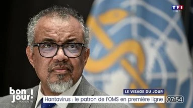 Le visage du jour : Hantavirus, le patron de l'OMS en première ligne