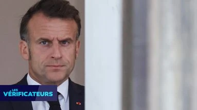 VÉRIF' - Seuls 7% des Français feraient confiance à Emmanuel Macron : attention à ce faux visuel qui circule
