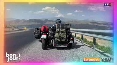 Le boost : François et Marc en side-car