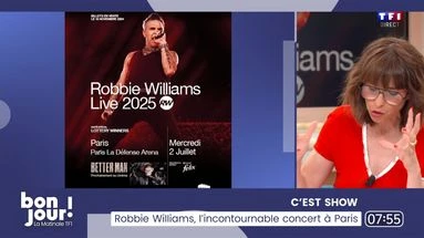 C'est show : Robbie Williams, l'incontournable concert à Paris