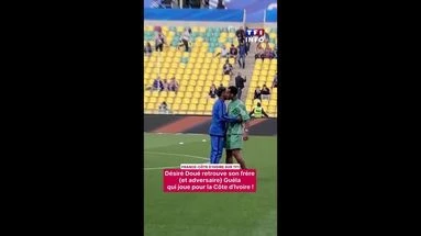 France-Côte d'Ivoire sur TF1 : Désiré et Guéla Doué, frères et... adversaires !