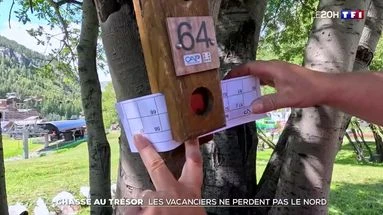 Chasse au trésor : les vacanciers ne perdent pas le nord