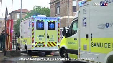 Les passagers français rapatriés : quel protocole ?