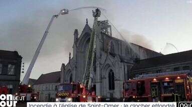 Incendie dans une église à Saint-Omer : un suspect en garde à vue