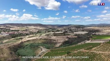 Incendie dans l'Aude : trois agents de l'ONF soupçonnés