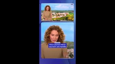 Incendie : deux jeunes héros sauvent une famille