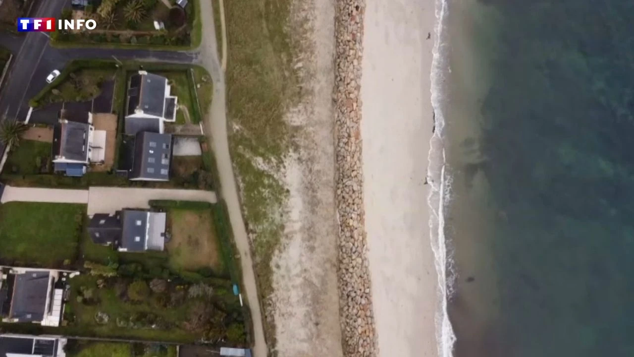 VIDÉO - Maisons menacées par l'érosion : en Bretagne, ces maires qui renoncent à lutter