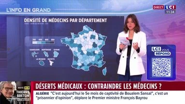 Déserts médicaux : faut-il contraindre les médecins ? LCI vous répond