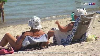 Vacances sous la pluie : les professionnels ont tout prévu