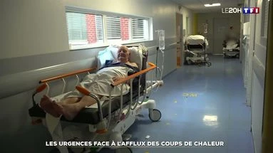 Les urgences face à l'afflux des coups de chaleur