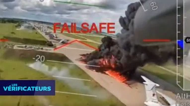 VÉRIF' - L'armée ukrainienne a-t-elle réellement détruit 41 avions russes ? On décrypte les preuves visuelles