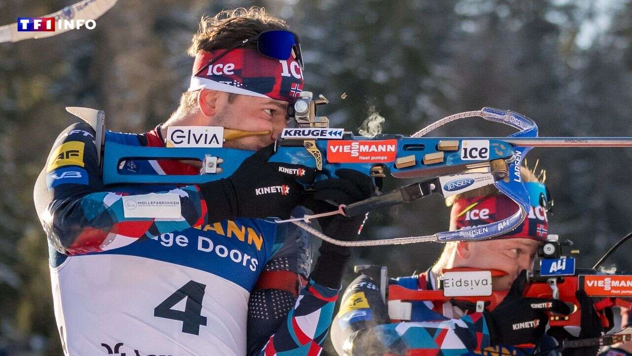 Biathlon : le Norvégien Sturla Lægreid exclu après avoir tiré par accident dans son hôtel