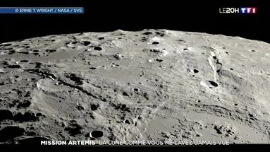 Mission Artemis : la Lune comme vous ne l'avez jamais vue