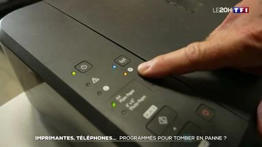 Imprimantes, téléphones... programmés pour tomber en panne ?