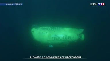 Plongée à 6 000 mètres de profondeur