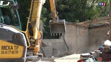 Des grands moyens contre les cabanons illégaux