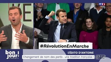 L’édito d’Antoine : Changement de nom des partis, une tradition française !