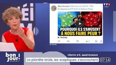 L'édito d'Élizabeth Martichoux : La planète brûle, les sceptiques s'accrochent