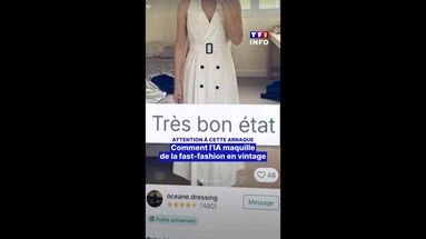 Attention à cette arnaque : comment l'IA maquille de la fast-fashion en vintage !
