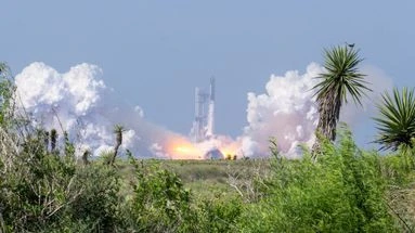 EN IMAGES - Nouvel essai globalement réussi pour la fusée Starship de SpaceX, malgré quelques accrocs