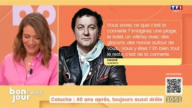 5' inside : Coluche... 40 ans après, toujours aussi drôle