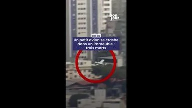 Crash d'un petit avion dans un immeuble au Brésil : trois morts