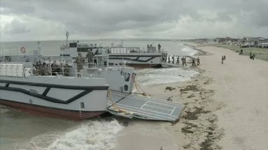 D-Day : la manœuvre émouvante de jeunes fusiliers marins dans les pas du commando Kieffer