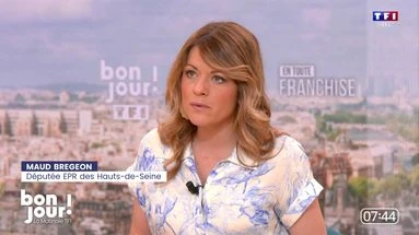 Chômage : sur TF1, Maud Bregeon soutient la proposition de Darmanin de diminuer par 2 la durée d'indemnisation