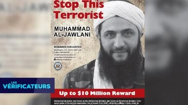 VÉRIF' - Les États-Unis ont-ils vraiment promis 10 millions de dollars pour des informations sur l'actuel président syrien ?