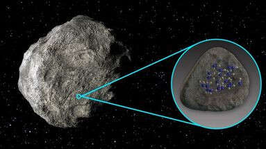 Pour la première fois, de l'eau détectée à la surface d'un astéroïde dans l'espace