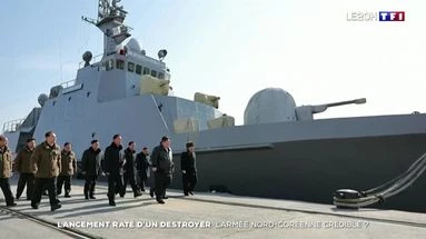 Lancement raté d'un destroyer : l'armée nord-coréenne crédible ?