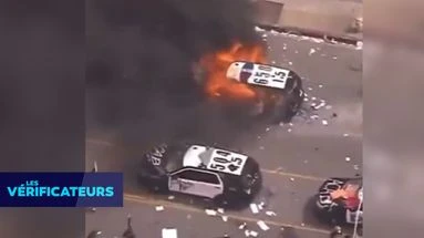 VÉRIF' - Affrontements en Californie : de fausses images sensationnalistes se mêlent aux vidéos