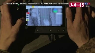 LCI SUR LE TERRAIN - Quand les tirs rapportent des points aux dronistes ukrainiens