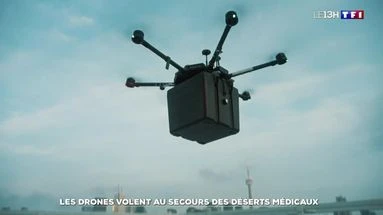 Les drones volent au secours des déserts médicaux