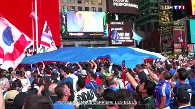 Tous ensemble derrière les Bleus !